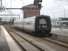 Et IC3 togsæt kører på Svendborgbanen som afløser for en Desiro.