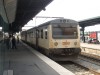 Et MR-MRD togsæt kører på Svendborgbanen som afløser for en Desiro.