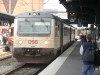Et MR-MRD togsæt kører på Svendborgbanen som afløser for en Desiro.